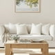 thumbnail image 2 of Fundas de almohada decorativas MIULEE, 46 x 46 cm, 4 unidades, color blanco, 2 of 6