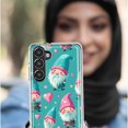 thumbnail image 4 of For Samsung Galaxy Z Flip 4 Turquoise Pink Hearts Gnomes Design Hybrid, iPhone 13, 4 of 8