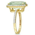 thumbnail image 3 of Everly Women's Quartz and Topaz Yellow Gold Plated Ring, 3 of 8