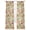 Brown, variant on Desert Camels Sheer Curtains 54 Inch Length 2 Panels Set Window Treatments, Vintage Sand Animals Aloe Vera Leaves Beige Rod Pocket Semi Curtains for Living Room/Bedroom/Kitchen Décor, 104"W x 54"L