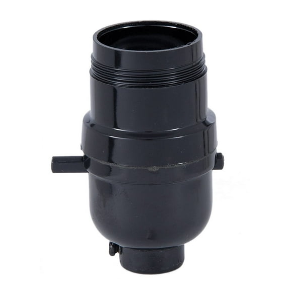 B&P Lamp® E26 Medium Base Phenolic Push-Thru Socket with UNO Threads