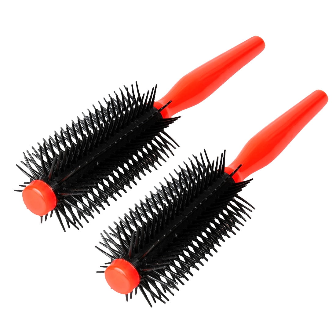Flexible Hair Styling Hair Curling Roller Comb Brush 2 Pcs