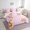 Purple Pink, variant on Erosebridal Cute Sloth Bed in a Bag King size, Rustic Flower Bed Set, Cartoon Animal Reversible Bedding King Size, Breathable Bedroom Decoration, 7pcs