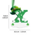 thumbnail image 1 of Uuiauoio Christmas Hat Ornaments with 26 Alphabet Letters - Pendant Hanging Decor for Tree, Wreath, Mantle, Home, Office, and Holiday Party Decoration - Festive Gift Idea for Family and Friends, 1 of 2