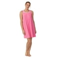 thumbnail image 3 of Aria Sleeveless 100% Cotton Nightgown with Pockets in 36",Women's Sizes XS-5X, 3 of 6