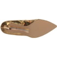 thumbnail image 4 of Sam Edelman Hazel Vegas Gold Metallic Stiletto Heeled Slip On Pointed Toe Pumps (Vegas Gold Metallic, 10), 4 of 6