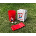 thumbnail image 6 of WARM FUZZY Toys Bozo The Clown Bucket Bonanza Grand Prize Game - Yard Games Pong Set with 6 Durable Buckets, 1 Vinyl Strip and 2 Balls, Cup Pong Throwing Game for Beach, Camping, Lawn and Backyard, 6 of 7