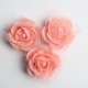 thumbnail image 3 of 50 piezas de celosía de espuma artificial rosa cabezas para boda 4cm rosa Rosado Sunnimix Cabeza de flor rosada de la boda, 3 of 8