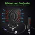 thumbnail image 3 of 12V 24V 48W 6500K IP67 LED Work Light Bar for Truck Tractor Offroad SUV, Compatible with All-Terrain Vehicles, 3 of 4