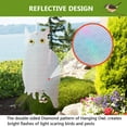 thumbnail image 4 of 2WIN2BUY Owl Bird Deterrent-Keep Birds Away from Patio-Waterproof Effective Hanging Bird Control Repellent -2/4/6 PACK, 4 of 10