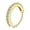 gold, variant on MATROOY Nose Ring Shiny Rhinestone Bone Stud Tragus Cartilage Hoop Body Piercing Jewelry-rose gold-8mm