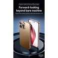 thumbnail image 2 of SULADA For iPhone 16 Case Electroplated AG Matte Anti-Fingerprint TPU Phone Cover - Black, 2 of 5