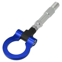 Blue Aluminum Alloy Round Front Rear Bumper Trailer Ring Eye Towing Tow Hook Screw for Audi A5 S5 RS5