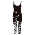 thumbnail image 5 of Pyhlmscde Women's V Neck Sleeveless Jumpsuits Spaghetti Straps Harem Long Pants Overalls with Pockets, Floral Jumpsuits for Women, Womens Jumpsuit, Overalls for Women, 5 of 5