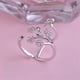 thumbnail image 1 of Anillos para mujer, regalos para mujer, anillo de mano con diseño de hoja, flor y diamante, tendencia femenina., 1 of 2