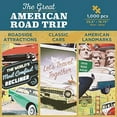 thumbnail image 5 of Paradox Puzzles The Great American Road Trip 1,000 Piece Vintage Cars Americana Jigsaw Puzzle, 5 of 8