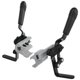 thumbnail image 5 of 2 frenos para silla de ruedas, de aluminio, para silla de ruedas, para transporte médico, con montaje lateral, para la mayoría de las sillas de ruedas., 5 of 6