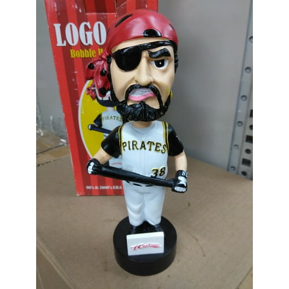 LOGO MAN #38 90S 2000S ERA PIRATES Bobblehead