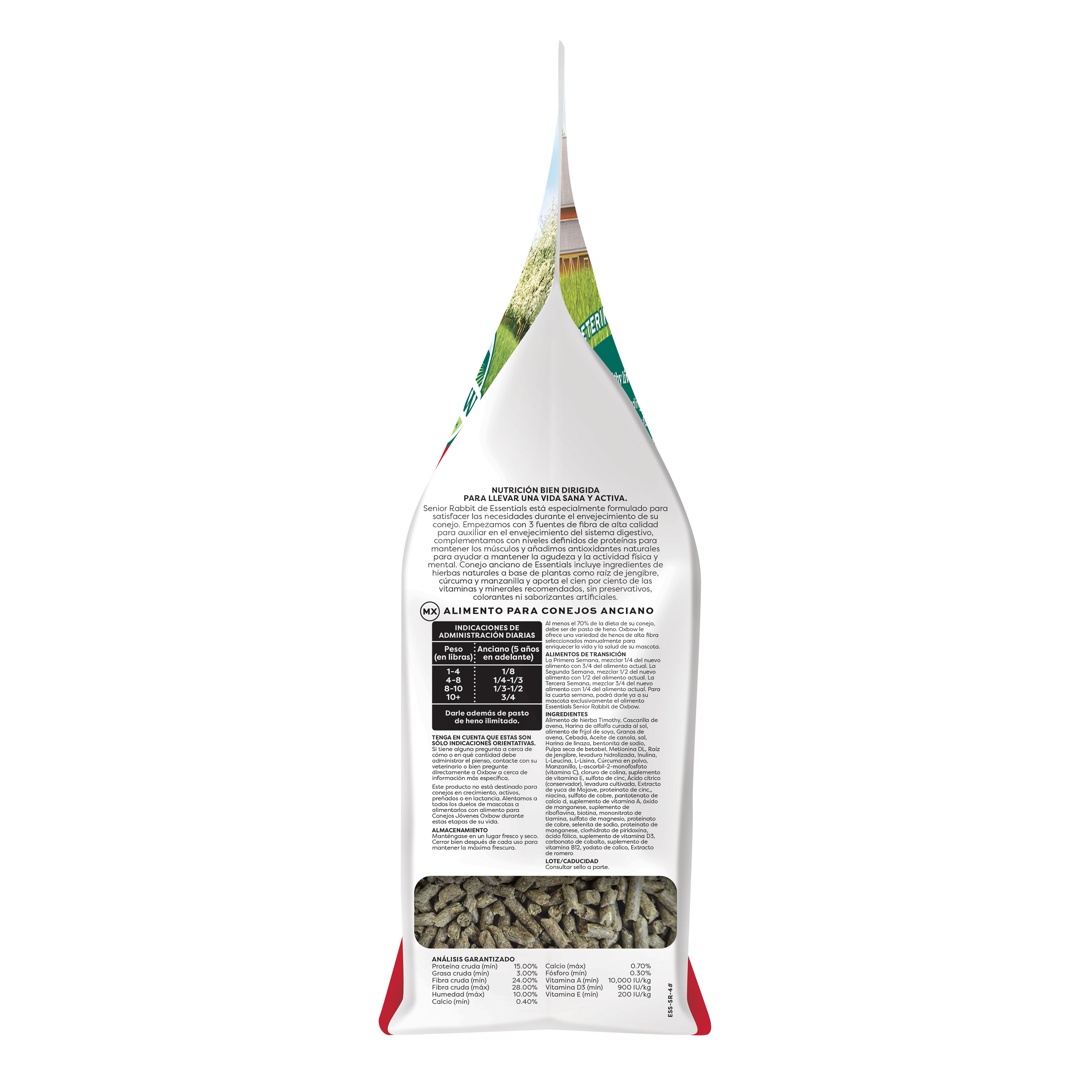 Oxbow Animal Health Essentials Senior Rabbit Food, 4 lbs photo 6
