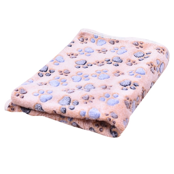 Coral down pet blanket Cat and dog kennel mat pet supplies