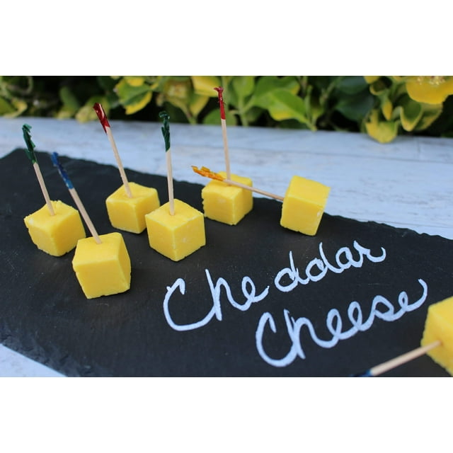 Just Dough It Faux Cubes de Cheddar (Ensemble de 8)