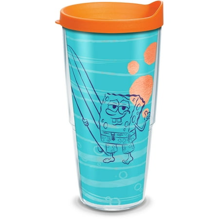 Tervis Flippin Fabulous Insulated Tumbler With Wrap & Lid – 24 Oz, Clear Tritan, Double-Wall, BPA Free