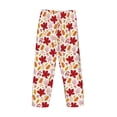 thumbnail image 6 of Balery fall laef Maple print Men's Pajama Pants,Ultra Lightweight Pjs,Lounge Pant-X-Large, 6 of 9