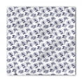 thumbnail image 1 of Floral Bandana, Top View High Detail Flowers, Unisex Head and Neck Tie, by Ambesonne, 1 of 2