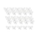 thumbnail image 3 of Clips de orquídea de 50x que soportan crecer de plantas creativas transparentes de apoyo clips de soporte para plantas trepadoras Flores Tallas de, 3 of 8