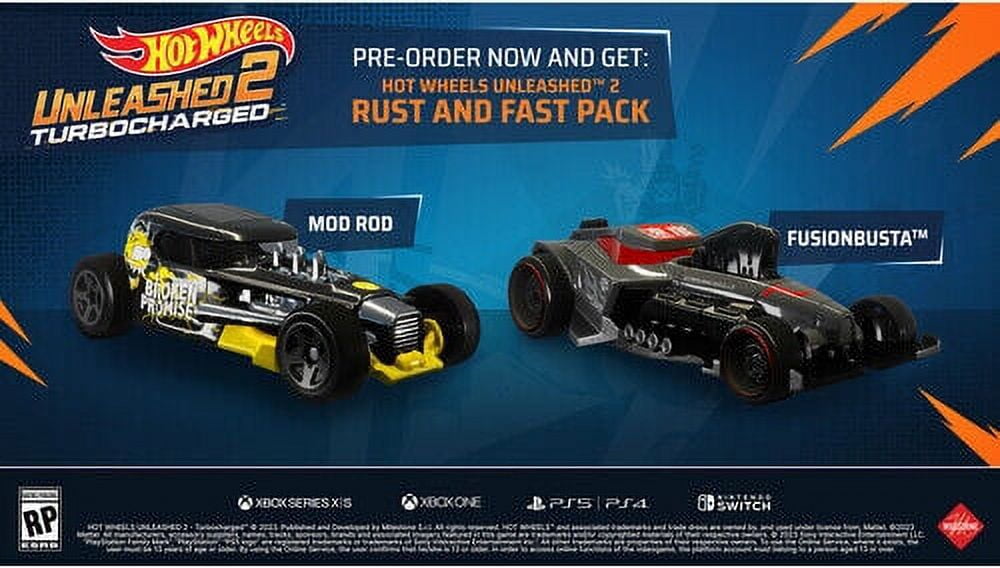 Hot Wheels Unleashed 2 Turbocharged for Playstation 4 [New Video Game] PS 4
