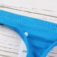 thumbnail image 6 of Jwputqe Thongs For Men,Mens Thongs Breathable,Cooling,Printed,Low Waist,Polyester,Cotton,Blue,M, 6 of 6