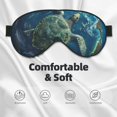 thumbnail image 5 of Uemuo Artistic Turtle Earth Pattern Sleep Eye Mask - Light Blocking Sleep Mask Blocking Out Light Perfectly, Soft and Comfortable Night Eye Mask, Eye Blinder, 5 of 7