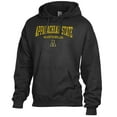 thumbnail image 2 of Men's ComfortWash  Black Appalachian State Mountaineers Fleece Hoodie, 2 of 3