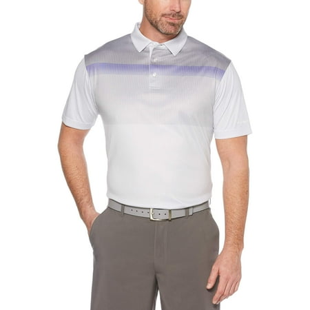 Ben Hogan Mens performance short sleeve printed polo shirt, up to 5xl