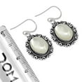 thumbnail image 3 of 925 Sterling Silver Women Jewelry Natural Mother Of Pearl Earring, 3 of 4