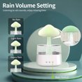 thumbnail image 4 of Humidificateur Nuage de Pluie Goutte à Goutte avec Lumières DEL Réglables Télécommande, 4 of 8