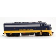 Bachmann HO Scale Train F7 A Diesel Locomotive DCC Ready C & O 63708