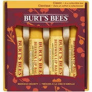 Burt's Bees Beeswax Bounty Classic Lip Balms Gift Set, 0.15 oz, 4 pc