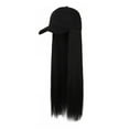 thumbnail image 1 of Casquette de Baseball Ajustable avec Perruque - Postiche en Soie Haute Température, Coiffure Rapide pour Cosplay Usage Quotidien, 1 of 3
