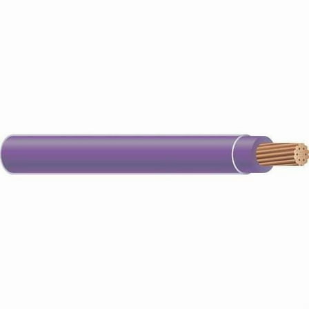 THHN Building Wire, Copper, 12 AWG, 1C, Purple, Stranded, 500 ft