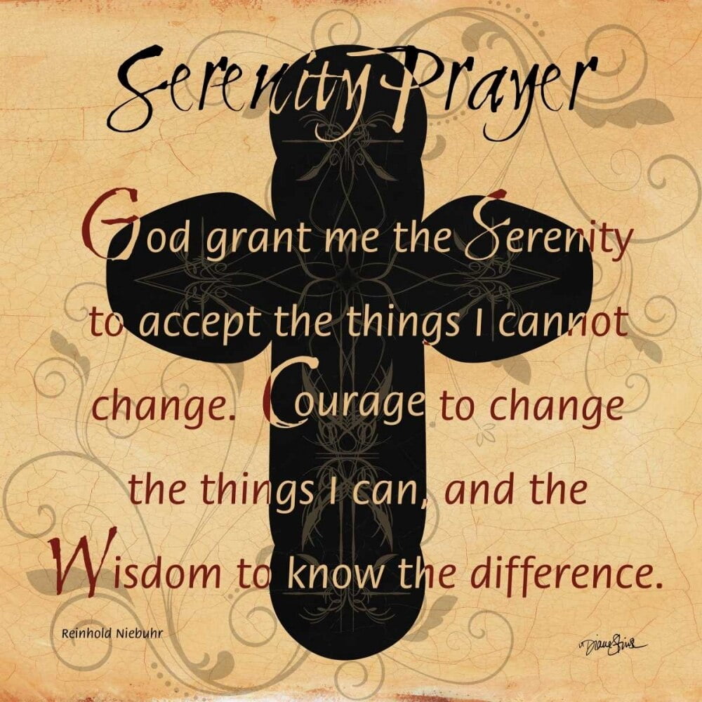 Serenity Prayer Cross Poster Print By Diane Stimson Walmart serenity-prayer-cross-poster-print-by-diane-stimson-walmart