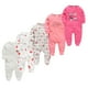 thumbnail image 4 of Honeyzone-Pijama de 5 piezas para bebé, Niña y niño, Ropa suave de algodón transpirable, pijama Pjiamas para recién nacido, 4 of 4