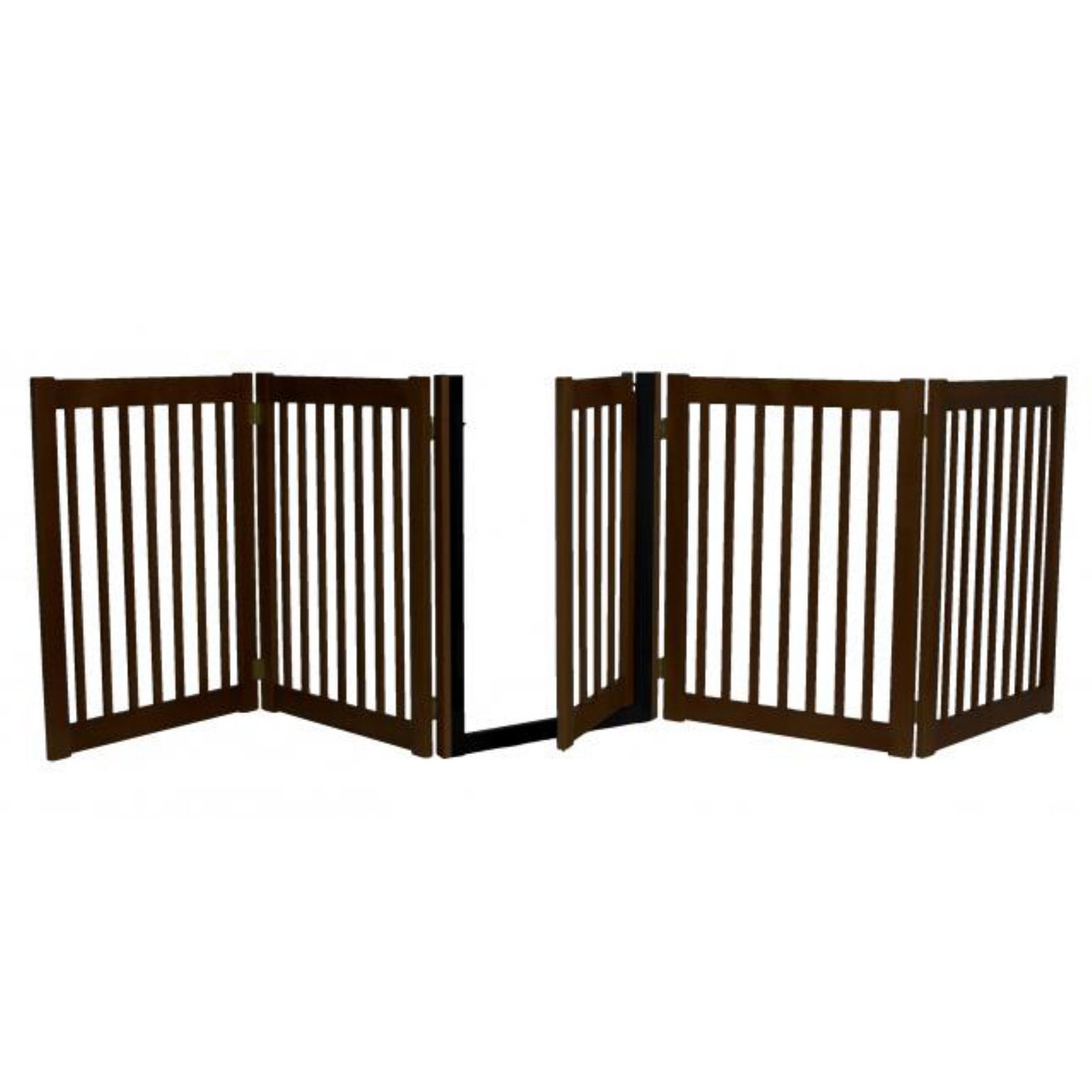 Dynamic Accents 32 in. WalkThrough 5Panel Freestanding Gate