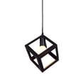 thumbnail image 1 of Hanging Light Illumination  Practical Bedroom Square Chandelier Lamp Bulb Holder, 1 of 5