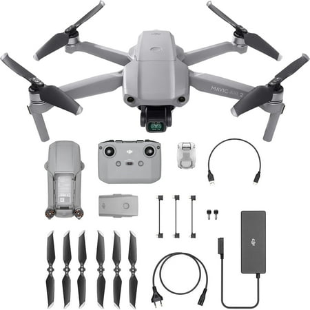 Open Box DJI Mavic Air 2 Drone Quadcopter 48MP and 4K Video with Remote Control, CP.MA.00000176.03