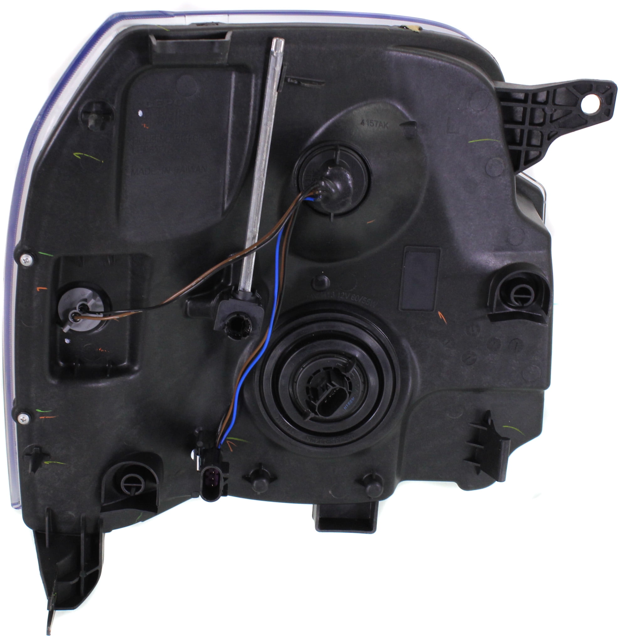 Headlight Compatible With 2007-2014 GMC Yukon XL 1500 Left Driver Halogen With bulb(s)
