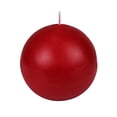 thumbnail image 2 of Zest Candle CBZ-030 4 in. Red Ball Candles -2pc-Box, 2 of 4