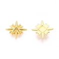 thumbnail image 2 of 100pcs Alloy Cabochons Epoxy Resin Supplies Filling Accessories for Resin Jewelry Making Star Cadmium Free & Lead Free Golden 12.5x12.5x3mm, 2 of 3