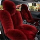 thumbnail image 4 of Cojín de asiento de coche de invierno de lana de primera fila, cojín individual de una sola pieza, cojín de asiento de felpa, funda de asiento universal, cojín de lana, 4 of 6