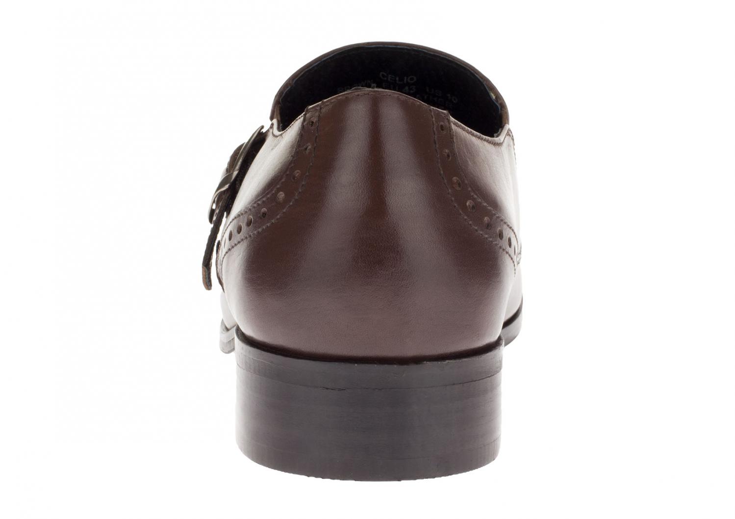 DTI GV Executive Men's Leather Dress Shoe Celio Slip-On Loafer Brown - image 3 of 7